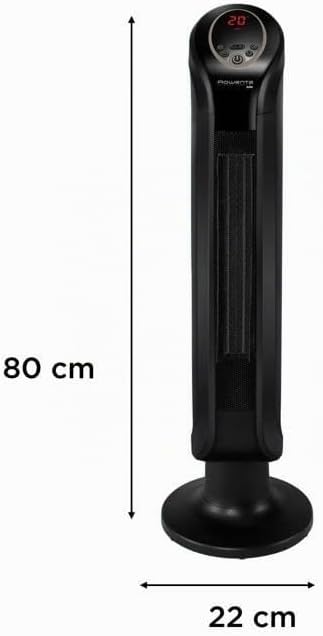 Rowenta SO9420 Intense Comfort Hot Keramik Turmheizventilator | Heizlüfter | 2400W | Elektro-Heizung