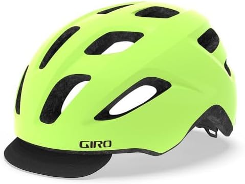 Giro Unisex – Erwachsene Cormick Fahrradhelm Urban Einheitsgrösse Matte Highlight Yellow Black22, Ei