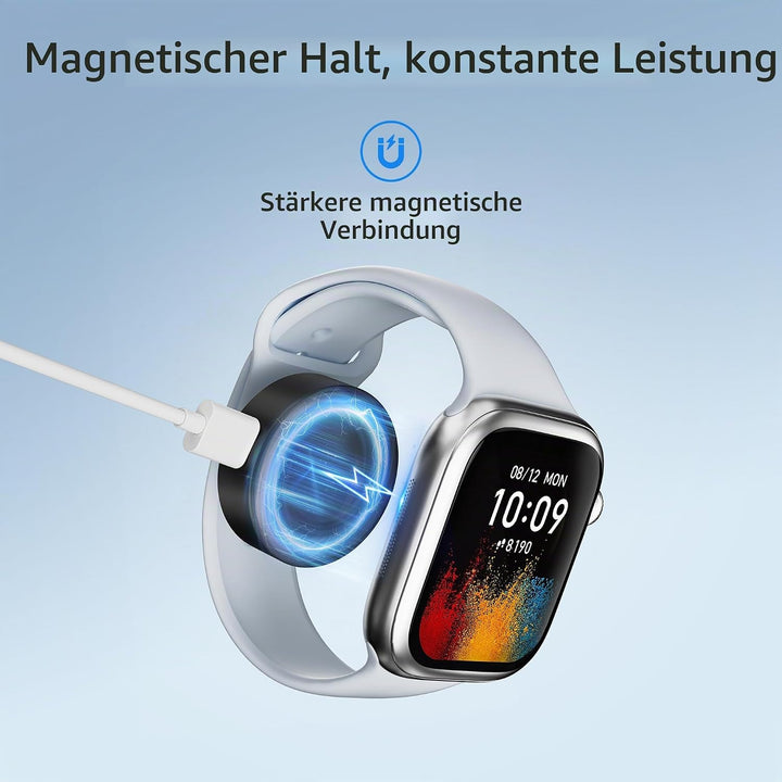 Elebase für Apple Watch Ultra 3 Ladegerät,Magnetisches Ladeadapter,Tragbarer Drahtloser iWatch Ladeg