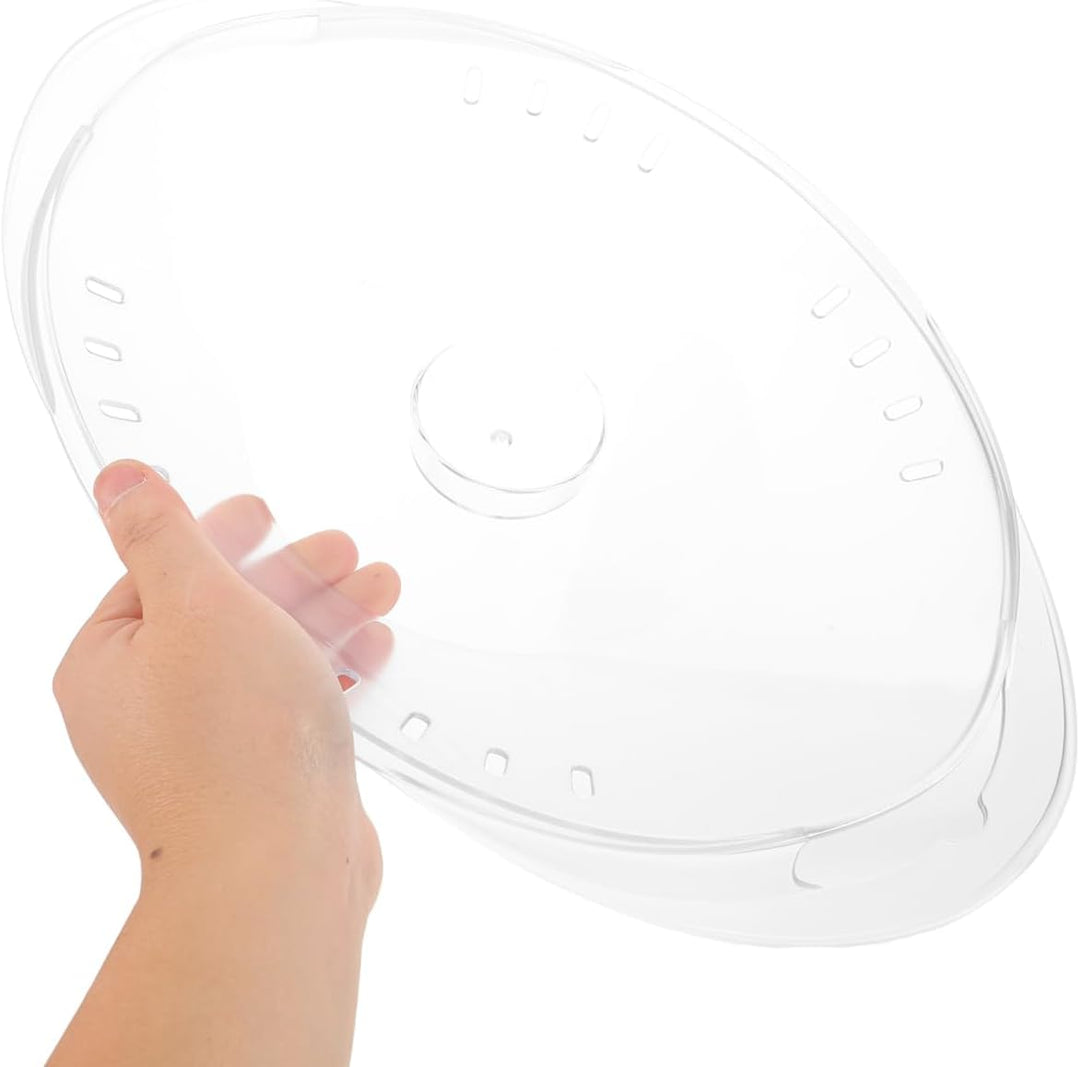 Veemoon Transparenter Kunststoffdeckel für Küchenmaschinen, kompatibel mit Thermomix TM6, TM5 und 31