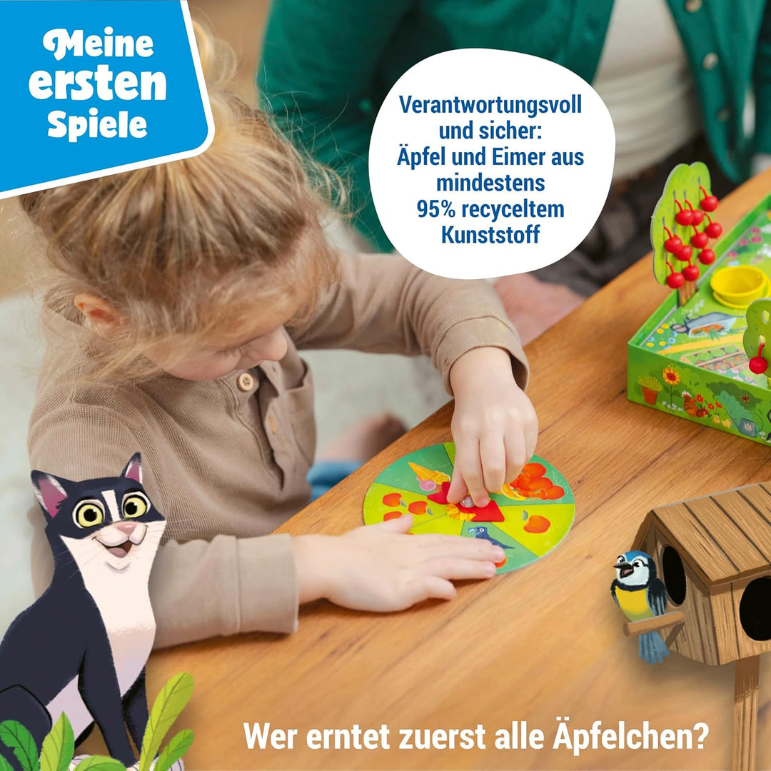 Ravensburger 12010004 Äpfelchen - Meine ersten Spiele: Kinderspiele, Spiele ab 3 Jahre, für 2-4 Spie