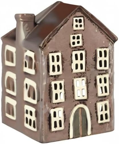 IB Laursen Haus f/Teelicht Nyhavn Rundbogentür - B: 8 H: 17,5 L: 11,3