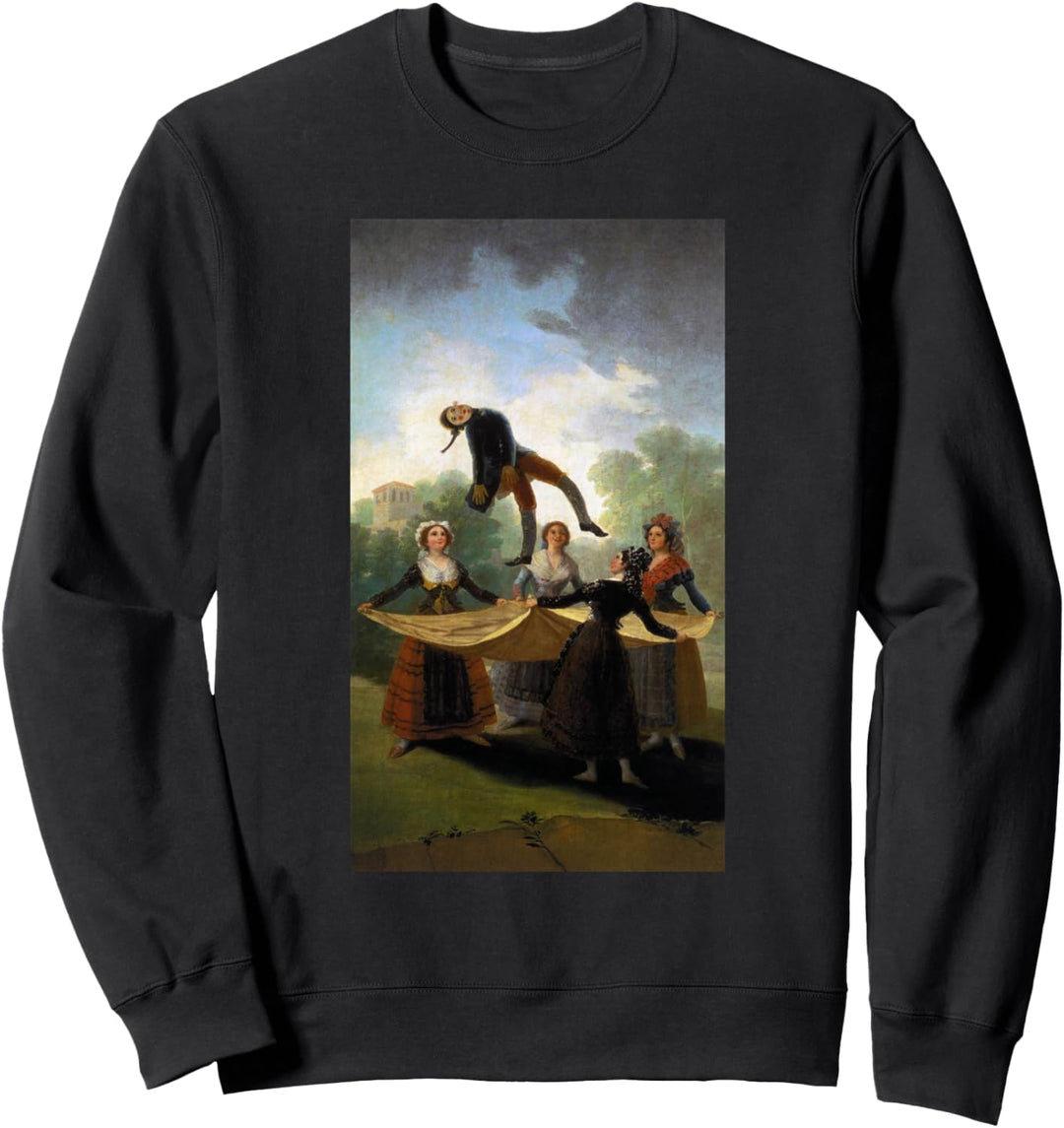 Das Strohpuppengemälde von Francisco Goya Sweatshirt