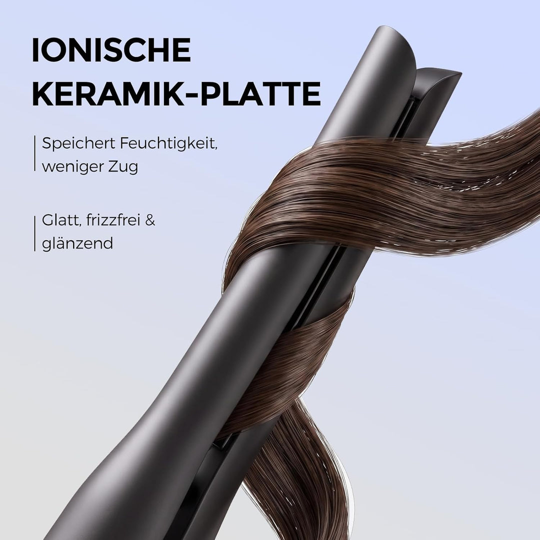 Mini Glätteisen 0,65 Zoll, 2-in-1 Glätte- und Lockeneisen Für kurzes Haar