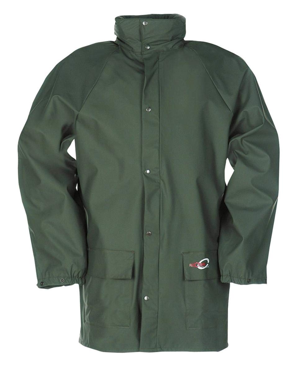 Regenschutzjacke - oliv, S