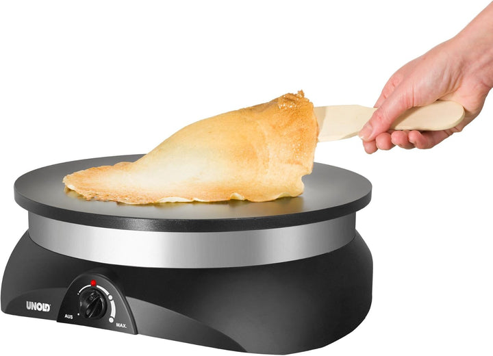 UNOLD Crepesmaker Profi, 1250 W, Durchmesser: 33cm, mit Zubehör,