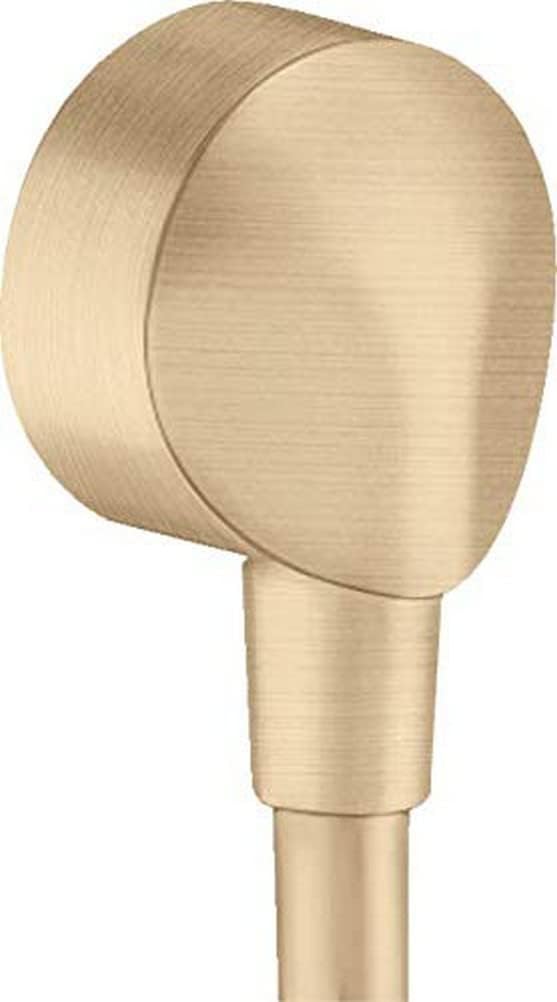 hansgrohe Wandanschluss FixFit E, Schlauchanschluss, ohne Rückflussverhinderer, Anschlusswinkel aus