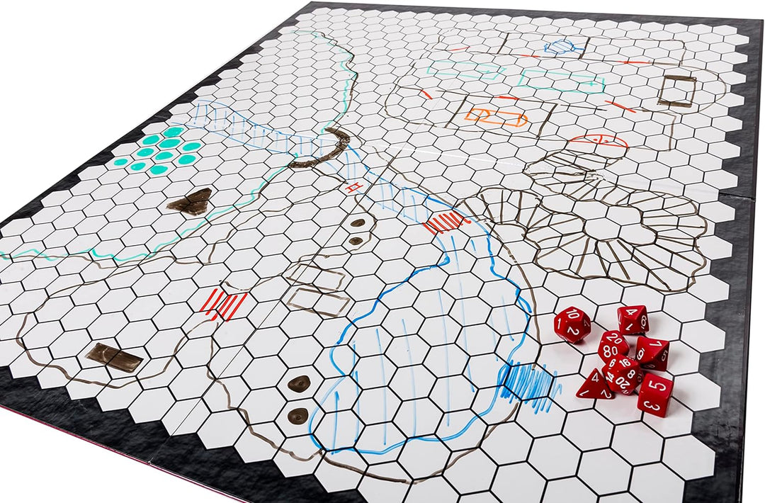 Hexers role playing game board: vinyl mat alternative - Dungeons and Dragons D&D DnD Pathfinder RPG