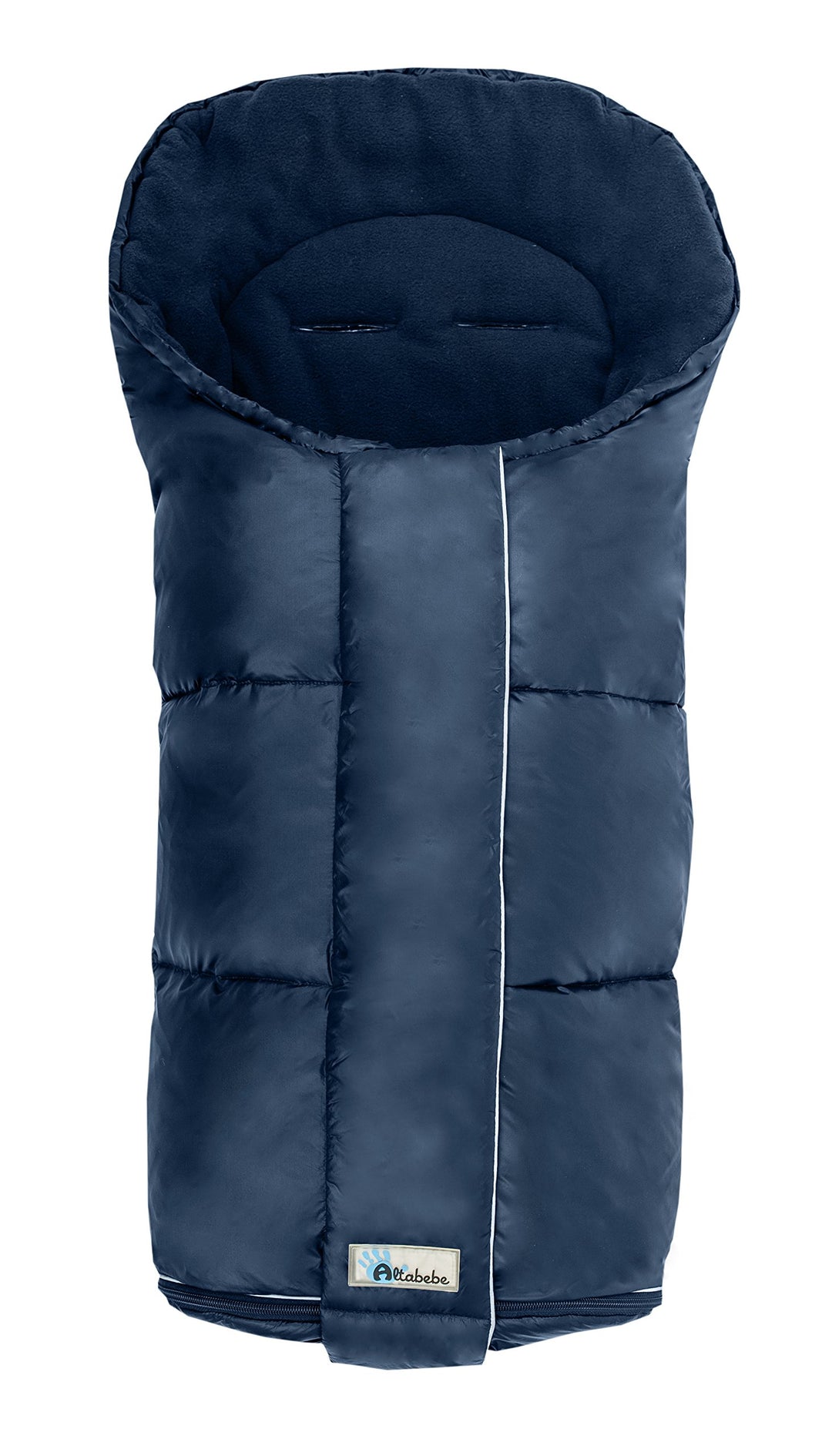 Altabebe MT2277D - 62 Alaska Daunenfusssack für Kinderwagen, marine