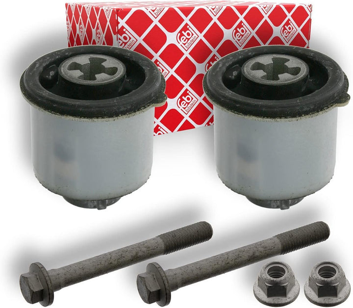 febi bilstein 40631 Achskörperlagersatz mit Schrauben und Muttern , 1 Stück