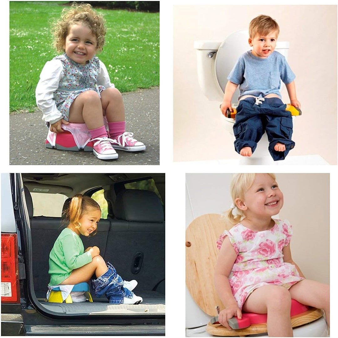 Faltbare Toilettensitze für Kinder/Baby, Tragbarer Reise WC Sitz, kinder-toilettensitz mit anti-ruts