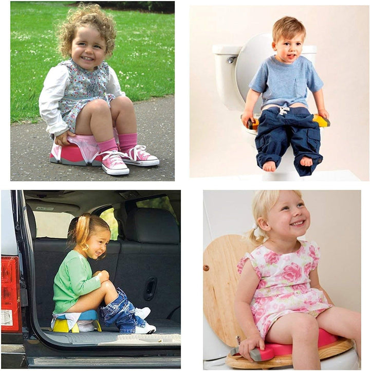 Faltbare Toilettensitze für Kinder/Baby, Tragbarer Reise WC Sitz, kinder-toilettensitz mit anti-ruts