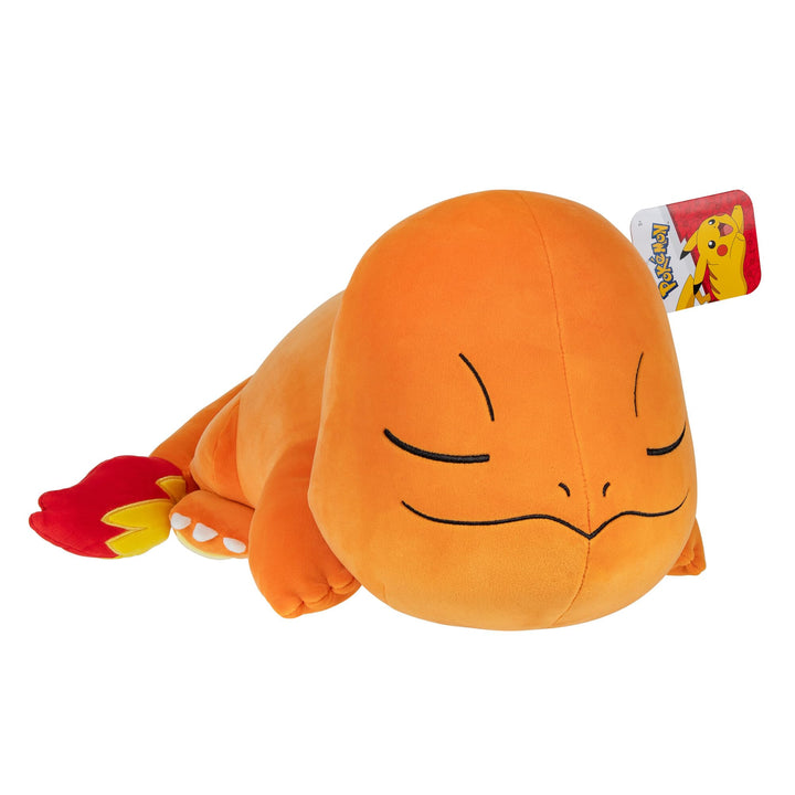 Pokémon PKW3883-45cm Schlafendes Plüsch - Glumanda, offizielles Plüsch Modern, Modern