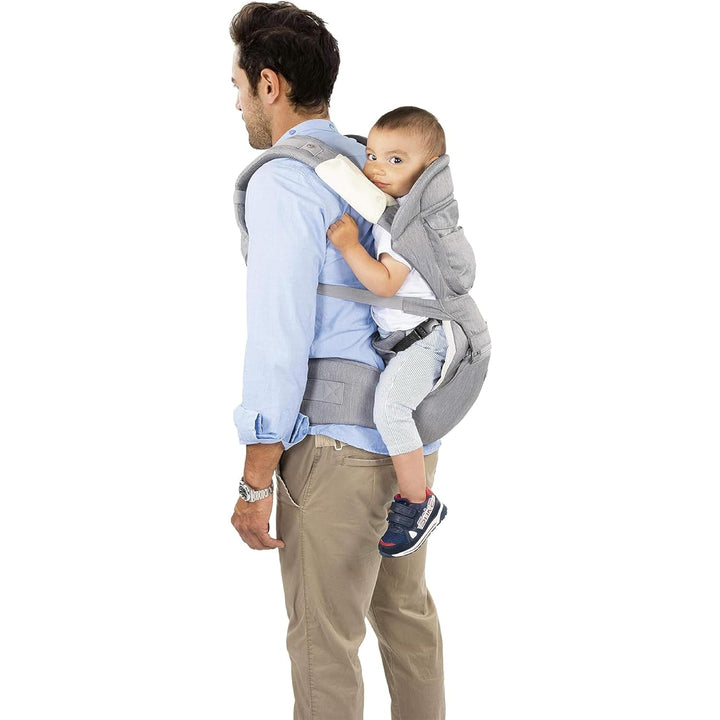 Chicco Babytrage Hip Seat, 3-in-1 ergonomische und multifunktionale Babytrage mit abnehmbaren und se