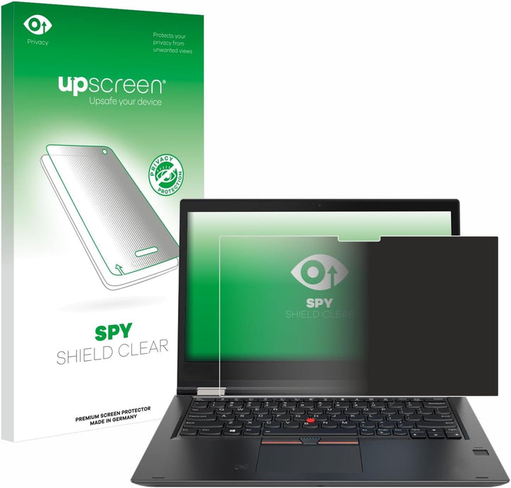 upscreen Anti-Spy Blickschutzfolie für Lenovo ThinkPad Yoga X380 Privacy Screen Displayschutz-Folie