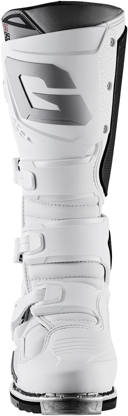 Gaerne Motocross-Stiefel SG 22 Weiss Weiss 45 EU, Weiss 45 EU