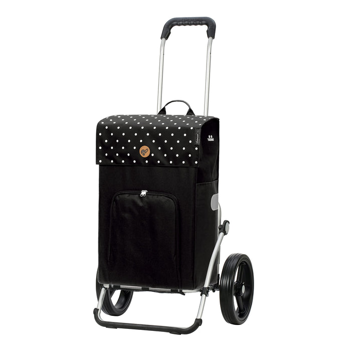 ANDERSEN Einkaufstrolley - Royal Shopper Malit schwarz 49 L Einkaufswagen,langlebig,Thermo, Aluminiu