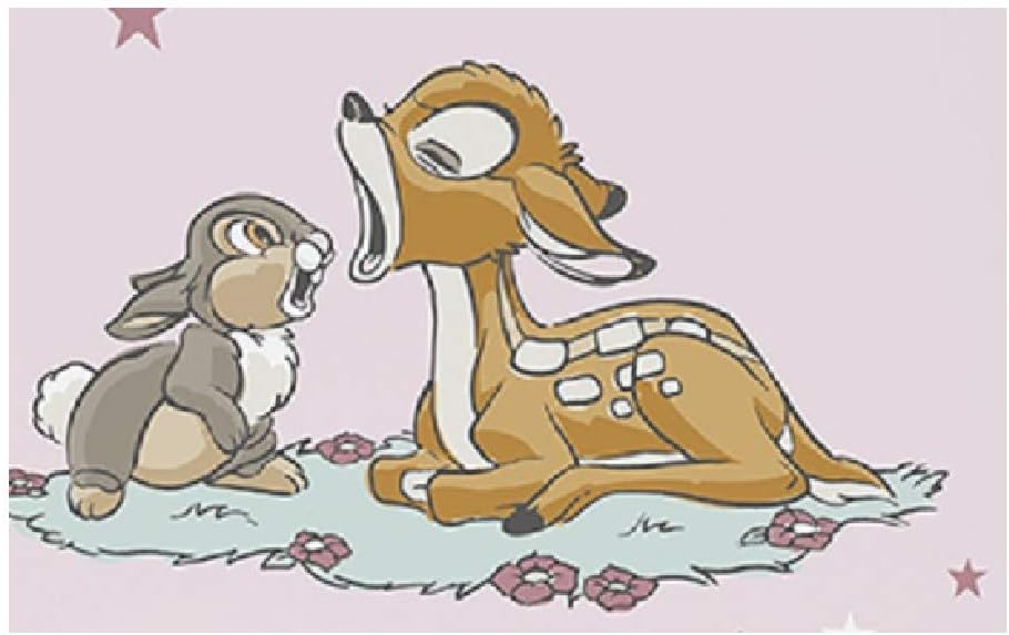 Bettendreams Disney Kleinkind Baby-Bettwäsche Bambi Dreams 100x135 + 40x60 cm 100% Baumwolle Klopfer