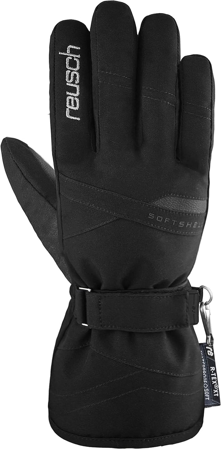 Reusch Damen Fingerhandschuhe Hellen R-TEX XT 7702 Black / Silver 7.5, 7702 Black / Silver 7.5
