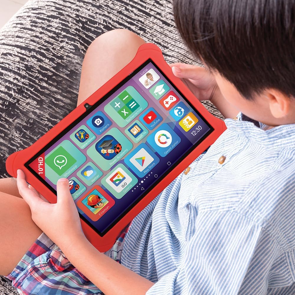 Lexibook, Lexipad® 10'', Edutainment-Tablet, Powered by Android™, Entwickelt für die ganze Familie,