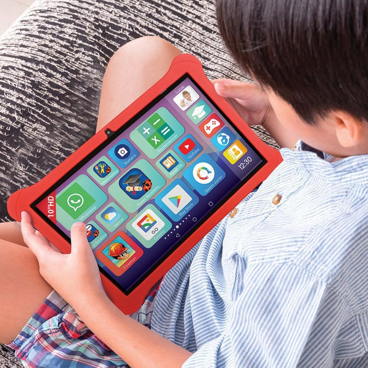 Lexibook, Lexipad® 10'', Edutainment-Tablet, Powered by Android™, Entwickelt für die ganze Familie,