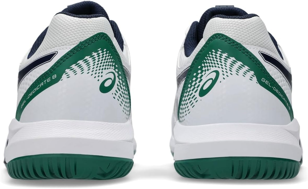 ASICS Dedicate 8 Mann Tennisschuhe Blau Weiss 39 EU White Midnight, 39 EU White Midnight