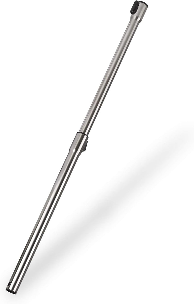 Edelstahl Saugrohr Teleskoprohr Rohr mit Einrastung passend für alle Miele Staubsauger mit 35 mm Ans