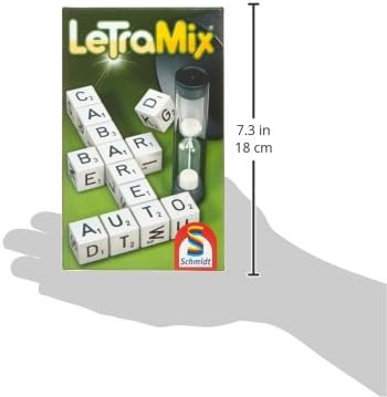 Schmidt Spiele 49212 Letra Mix, Würfelspiel