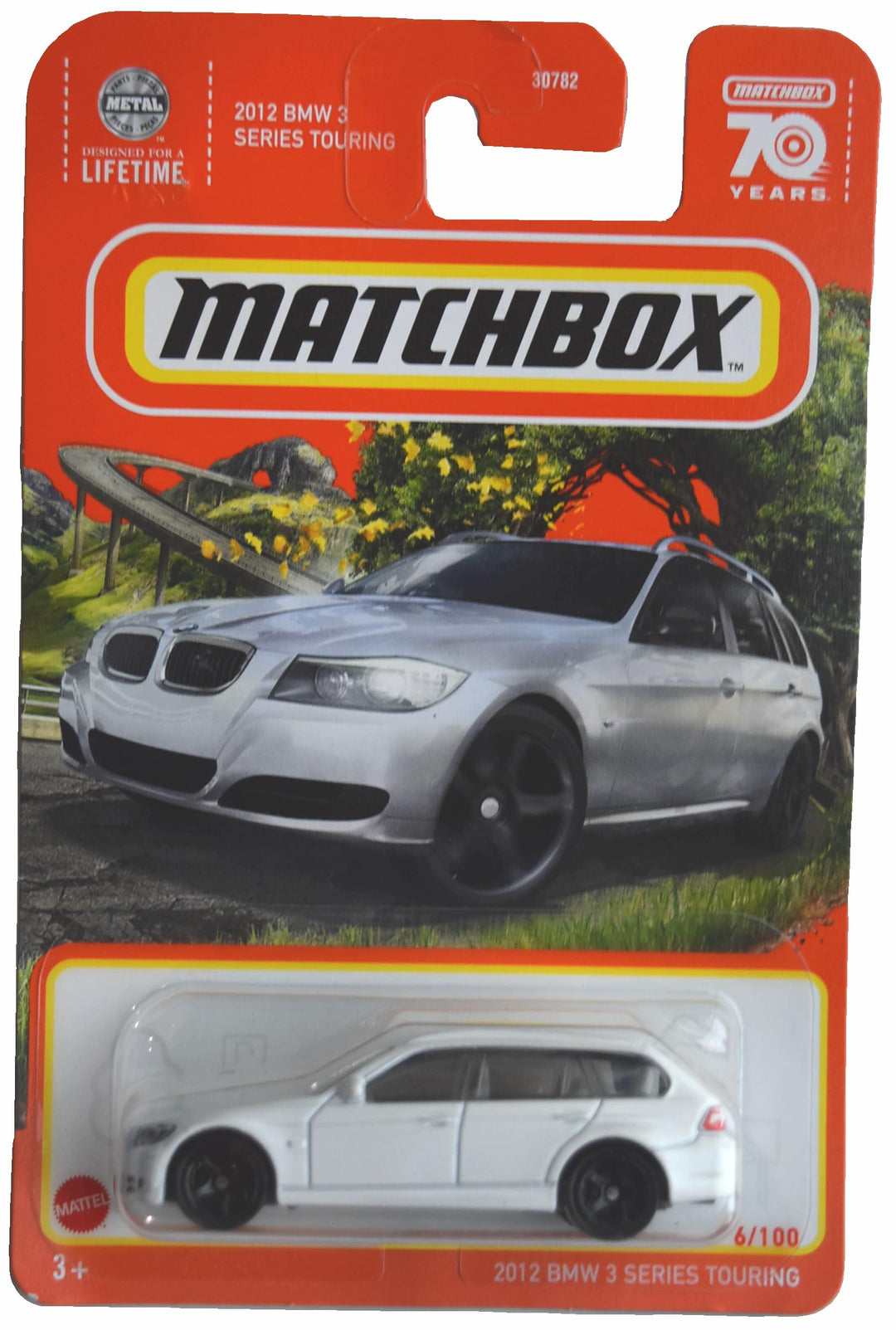 Matchbox 2012 BMW 3er Touring, weiss 6/100