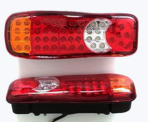 2 x LED hinten Schwanz Bergung 24 V Lichter für LKW Kippmulde Fahrgestell Anhänger Wohnwagen Wohnwag