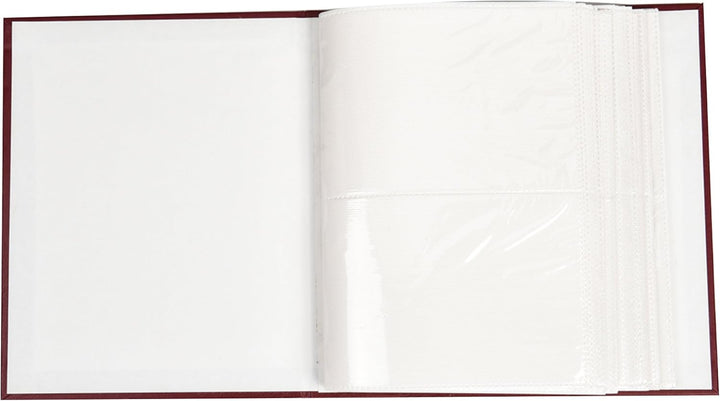 Arpan AL-9800 Fotoalbum mit 200 Taschen, 15 x 10 cm, Burgunderrot 18 x 5 x 23 cm Burgunderfarben, 18