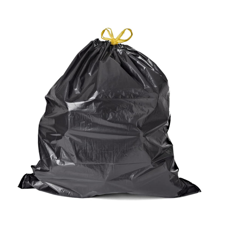 starke Müllbeutel MIT ZUGBAND 35L, 50L, 60L oder 120L - Rollenanzahl wählbar (60L - 10 Rollen á25),