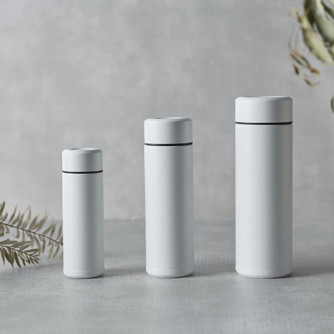 Kyocera isolierte Slim-Trinkflasche mit keramischer Innenbeschichtung, 12 Stunden heiss, 24 Stunden