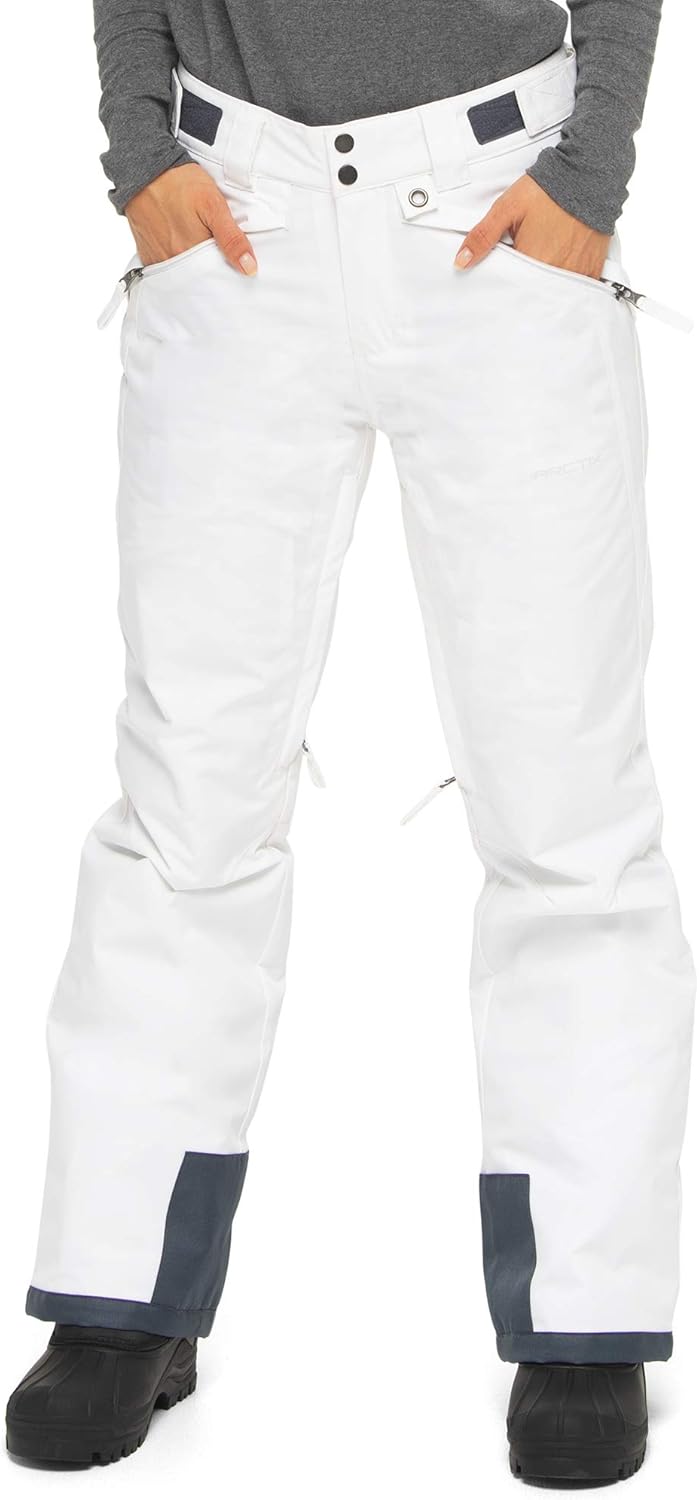 Arctix Damen Skihose Hochwertige, Isolierte Schneehose XS Weiss/Opulenter Garten, XS Weiss/Opulenter