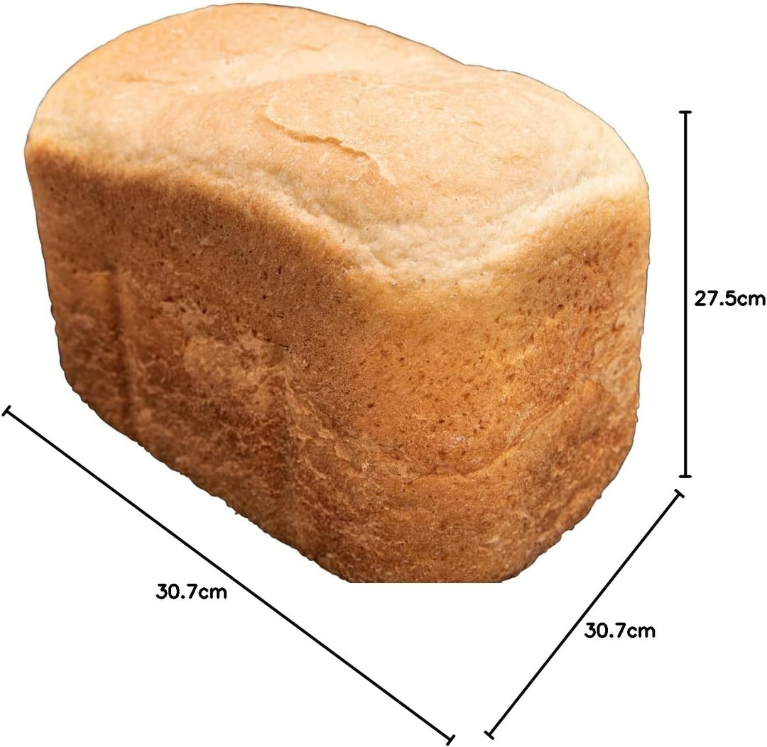 Gastronoma 18260001 Brotbackautomat, Brotbackmaschine 12 digitale Programme, automatisches Zutatenfa
