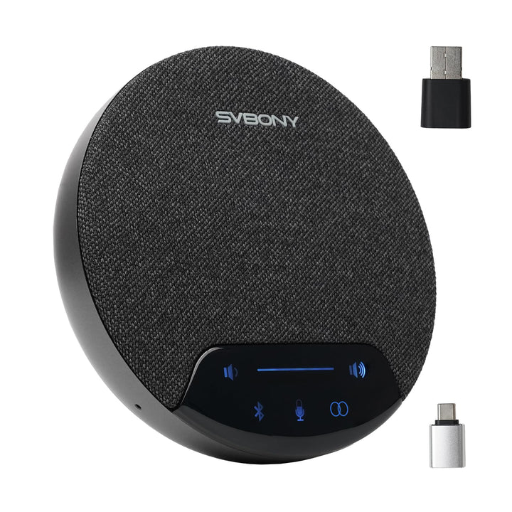 SVBONY SVN O1 Zweikanal-Funk Conference Microphone mit 3A+KI-Geräuschunterdrückung, 4 Mikrofonen für