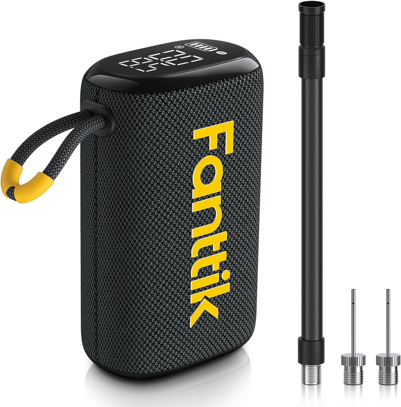 Fanttik X8 Nano Elektrische Ballpumpe, Ultraschnelles Aufpumpen für Sportball, Tragbare Luftpumpe mi