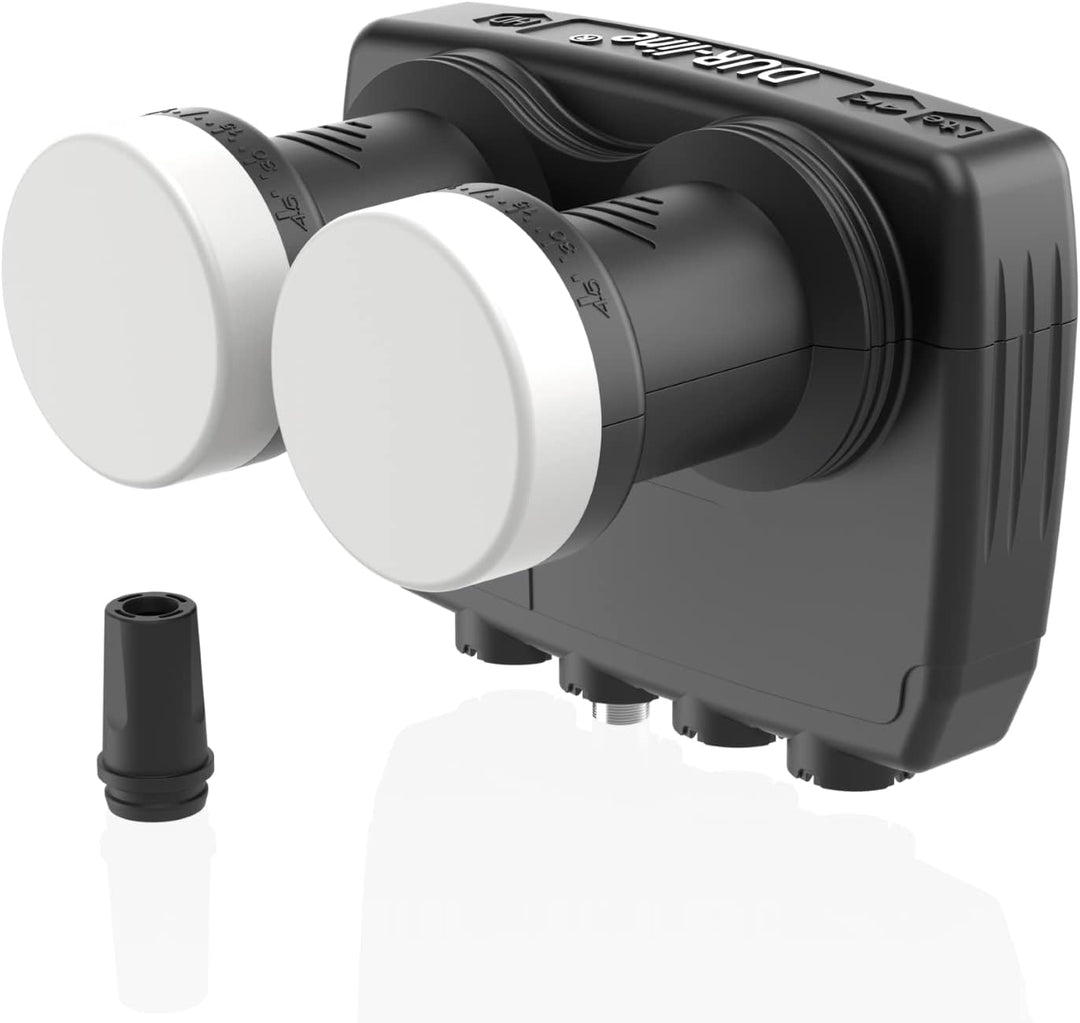 DUR-line 6° Monoblock Unicable LNB - Astra 19,2°E + Hotbird 13°E - 24 Teilnehmer & 2 Satelliten (MB6