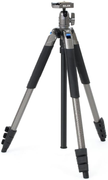 Slik Sprint Pro III BH Dreibeinstativ (max. Arbeitshöhe 160 cm) grau PRO Ⅲ BH GM(E), PRO Ⅲ BH GM(E)