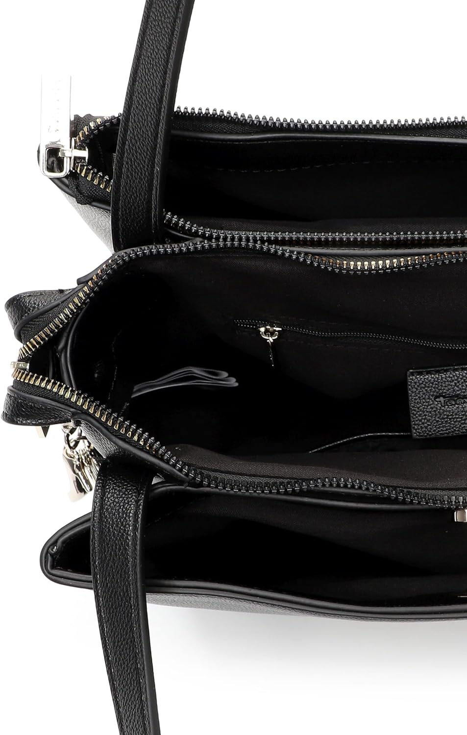 Tamaris Shopper TAS Katharina 34235 Damen Handtaschen Uni Schwarz M, Schwarz M