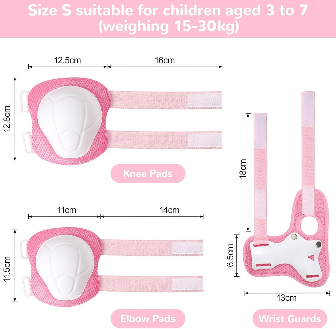 Knieschoner Kinder, Schoner Inliner Kinder, Schützer inliner Kinder [6er Set] , Geeignet für Rollsch
