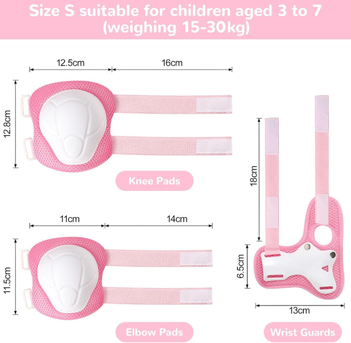 Knieschoner Kinder, Schoner Inliner Kinder, Schützer inliner Kinder [6er Set] , Geeignet für Rollsch