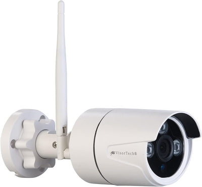 VisorTech Überwachungsanlage: Funk-Überwachungssystem mit Display-HDD-Rekorder (1 TB), 4 IP-Kameras