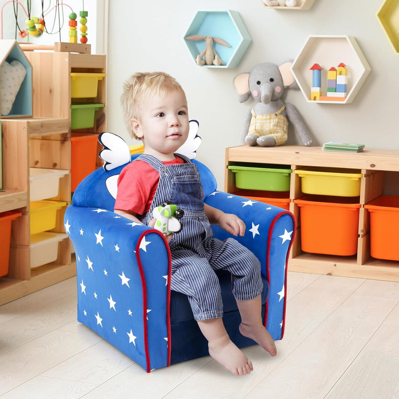 COSTWAY Kindersessel Kindersofa Kindercouch Babysessel für Mädchen und Jungen Kindermöbel Kinder Ses