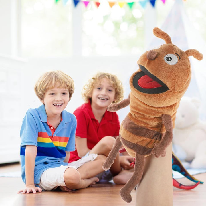 minkissy Handpuppe Ameise Aus Weichem Plüsch Material Spielzeug Für Junge Mädchen Zum Spielen Und Ge