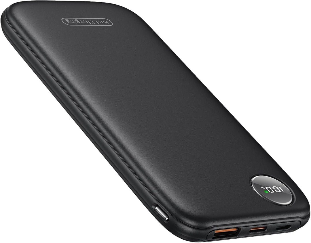 Leicht Aber Stark Externe Handyakkus, Flach 10000mAh Power Bank PD 22.5W Schnellladefunktion USB C I