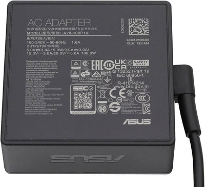 ASUS 0A001-01090100 Original USB-C Netzteil 100 Watt für TUF Dash F15 FX516PM, TUF Gaming Dash FX516