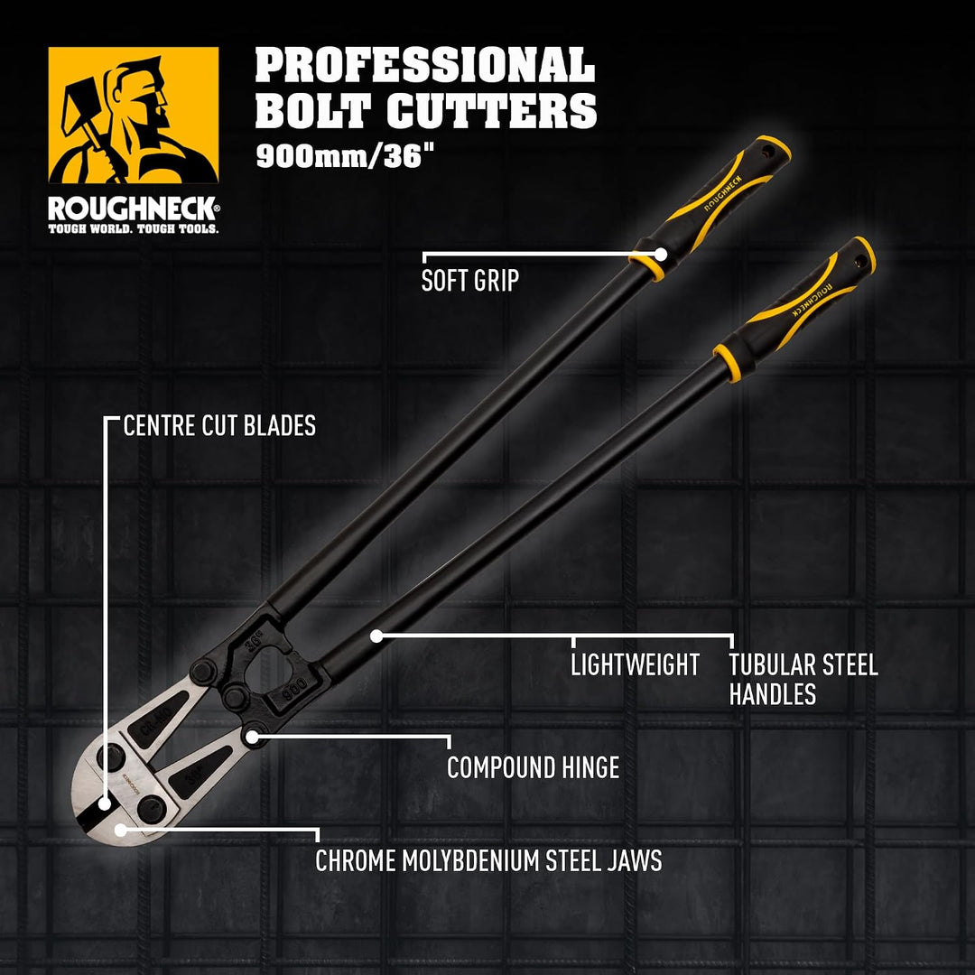 roughneckrou39136 91,4 cm Profi Bolzenschneider – Schwarz einheitsgrösse Schwarz, einheitsgrösse Sch