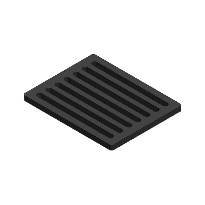 Kaminrost/Ascherost Eckig 195 x 155 x 10 mm passend für Supra ** Kaminöfen inkl. Modellübersicht - A