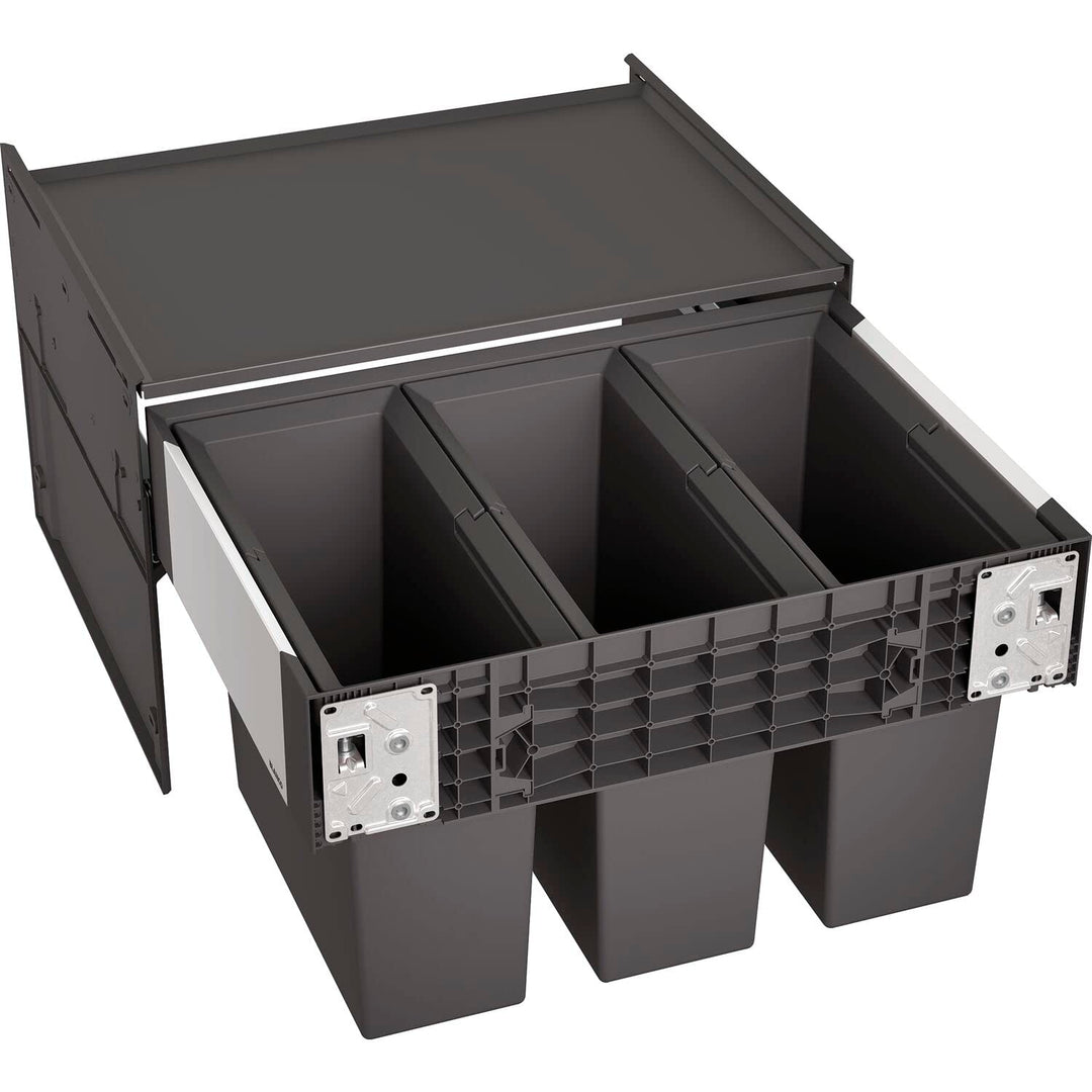 BLANCO SELECT II 60/3 60 cm Unterschrank - Ohne Organisationsschublade 3 Eimer Version